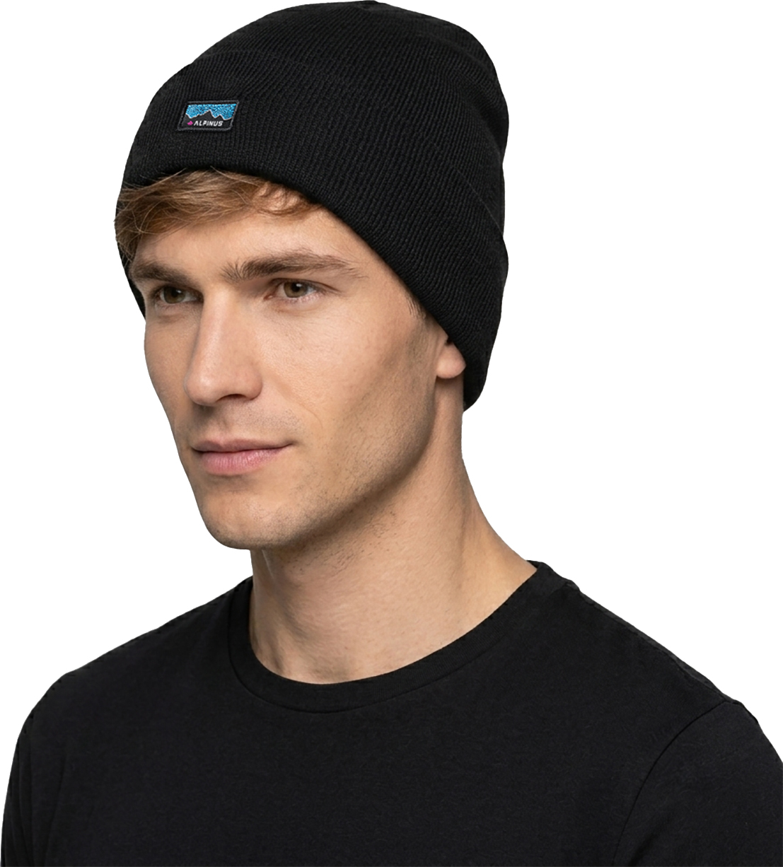Czapka Zimowa Trekking Miejska Alpinus Dunree Wełna Merino 96% Unisize