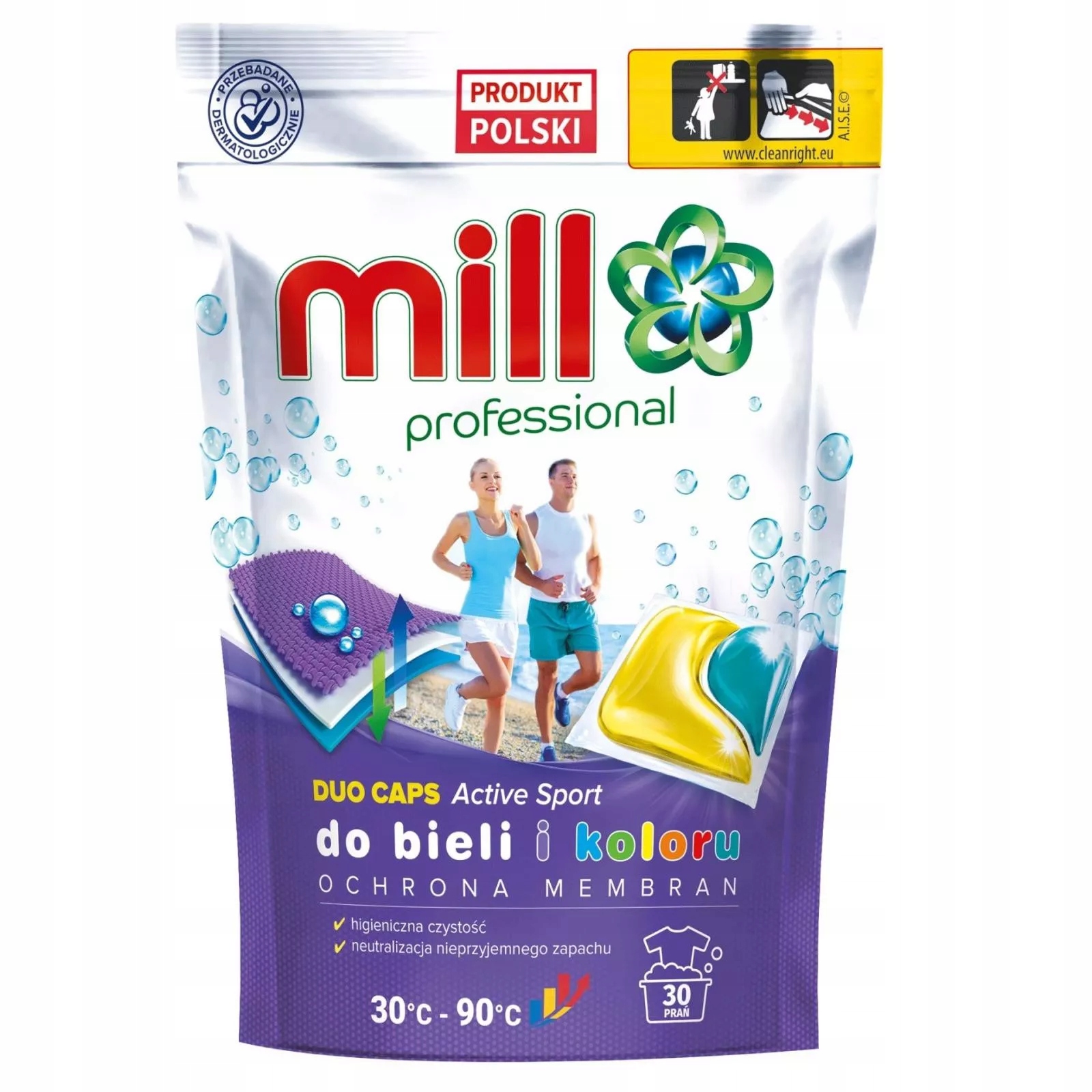 

MILL Pro Kapsułki do prania 2w1 Active Sport 30szt