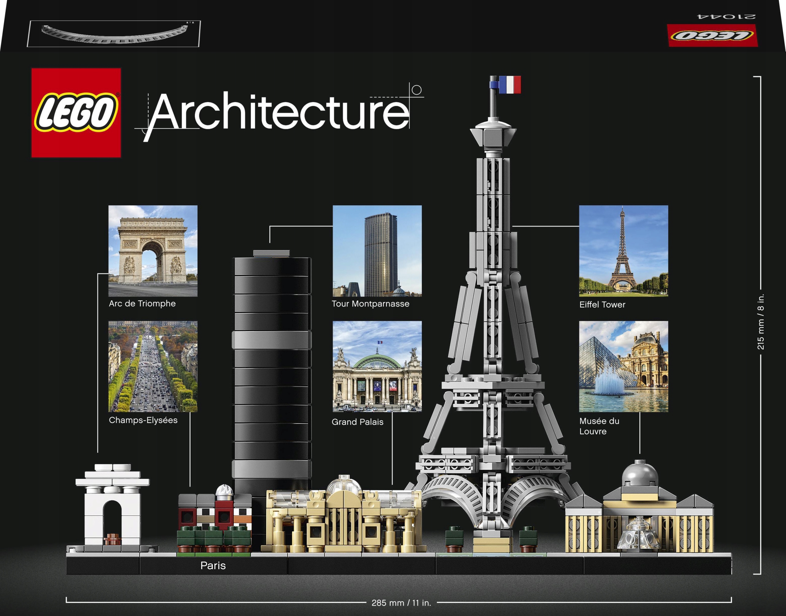 LEGO ARCHITECTURE PARYŻ Marka LEGO