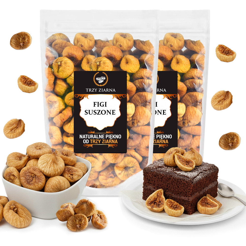 Sušené Fíky 3 kg přírodní sladké sušené fíky čerstvé