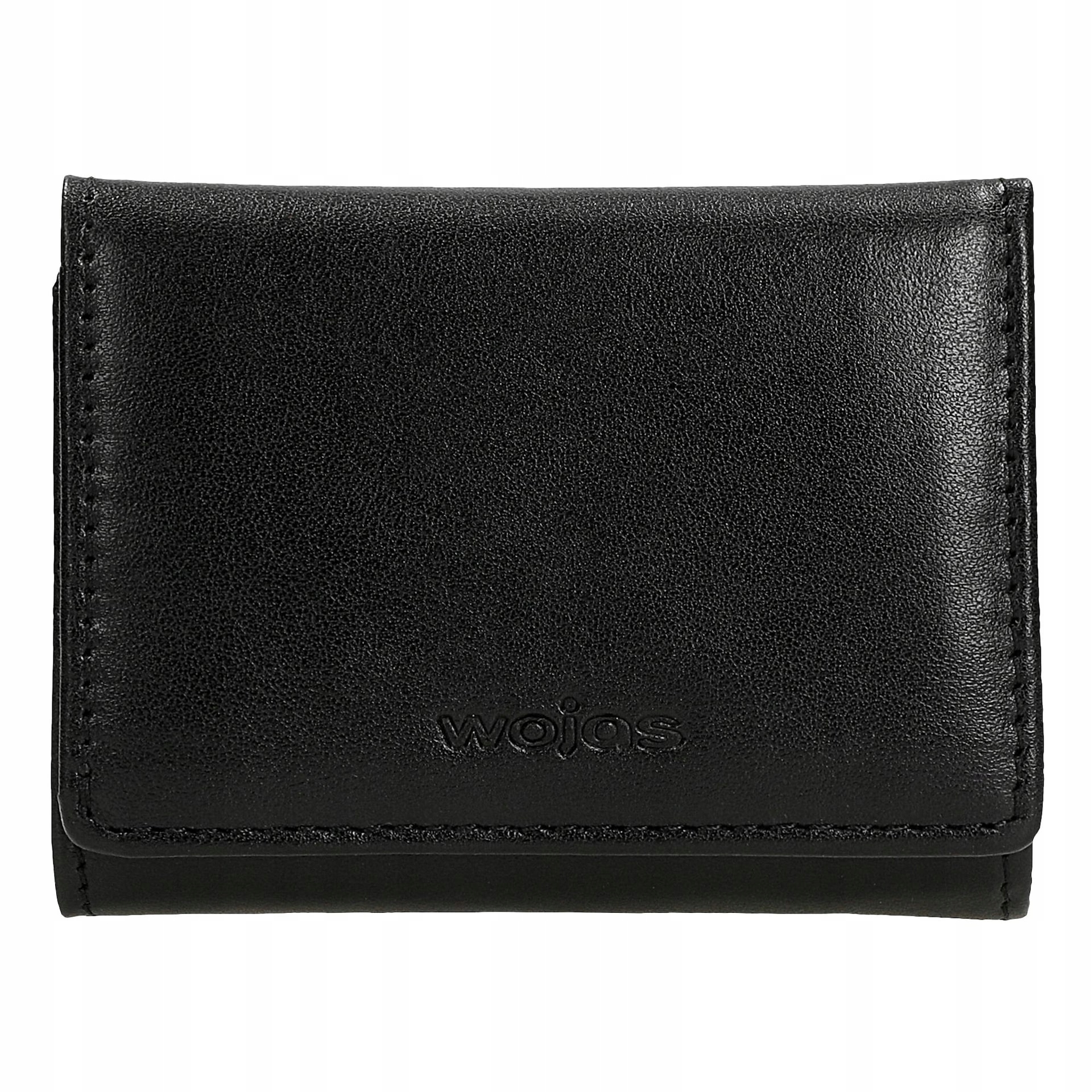 Malá černá dámská peněženka z hladké kůže