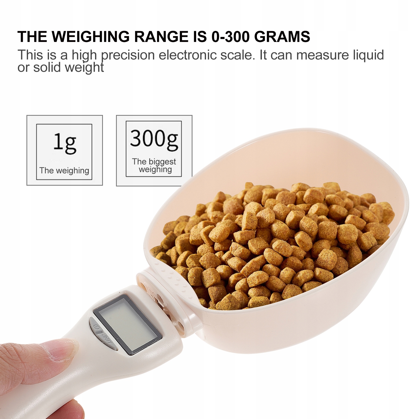 Ga-Cat Food Spoon Scale Measuring Marka bez marki