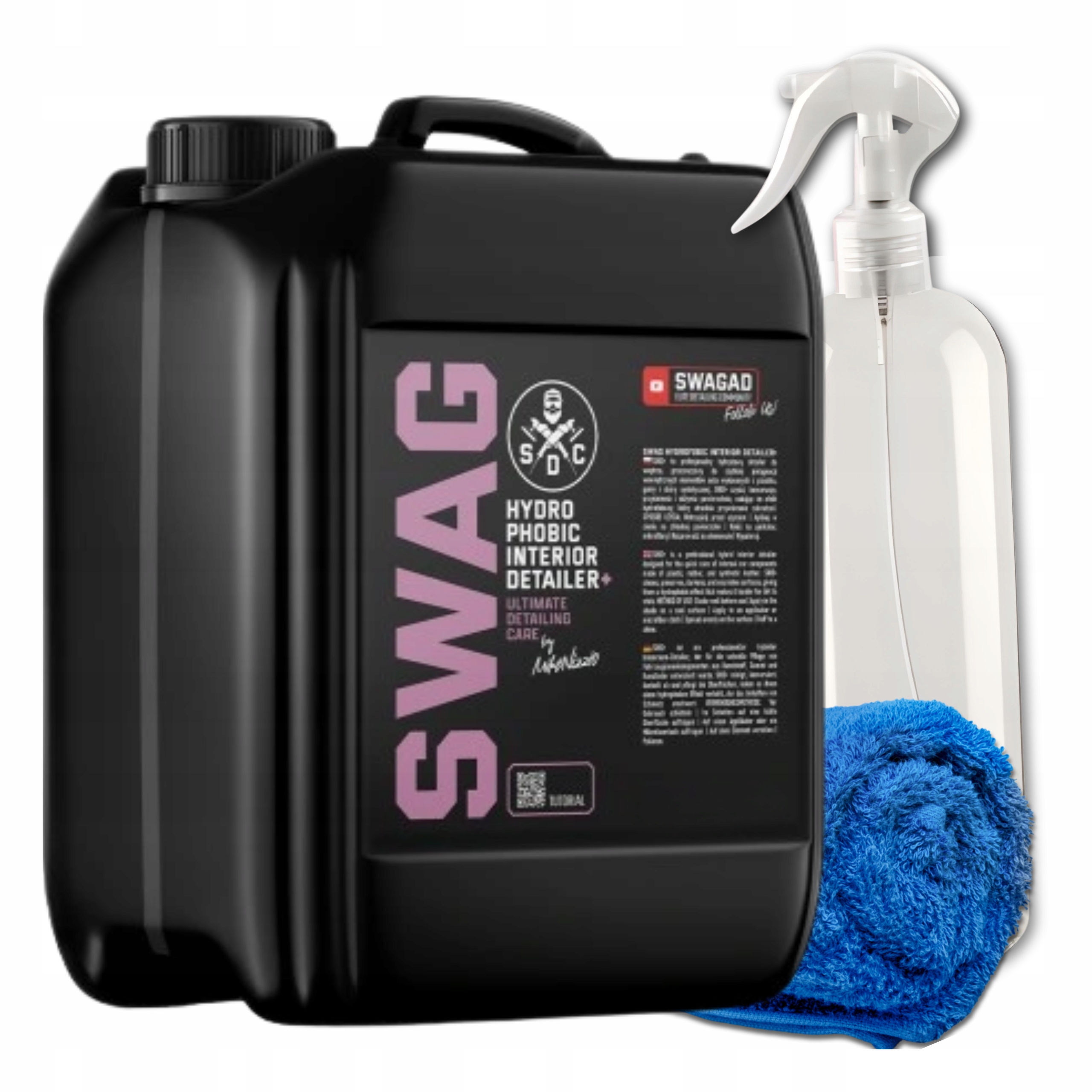 Swag Hydrophobic Interior Detailer+ 5L Starostlivosť o Plast Gumy v aute