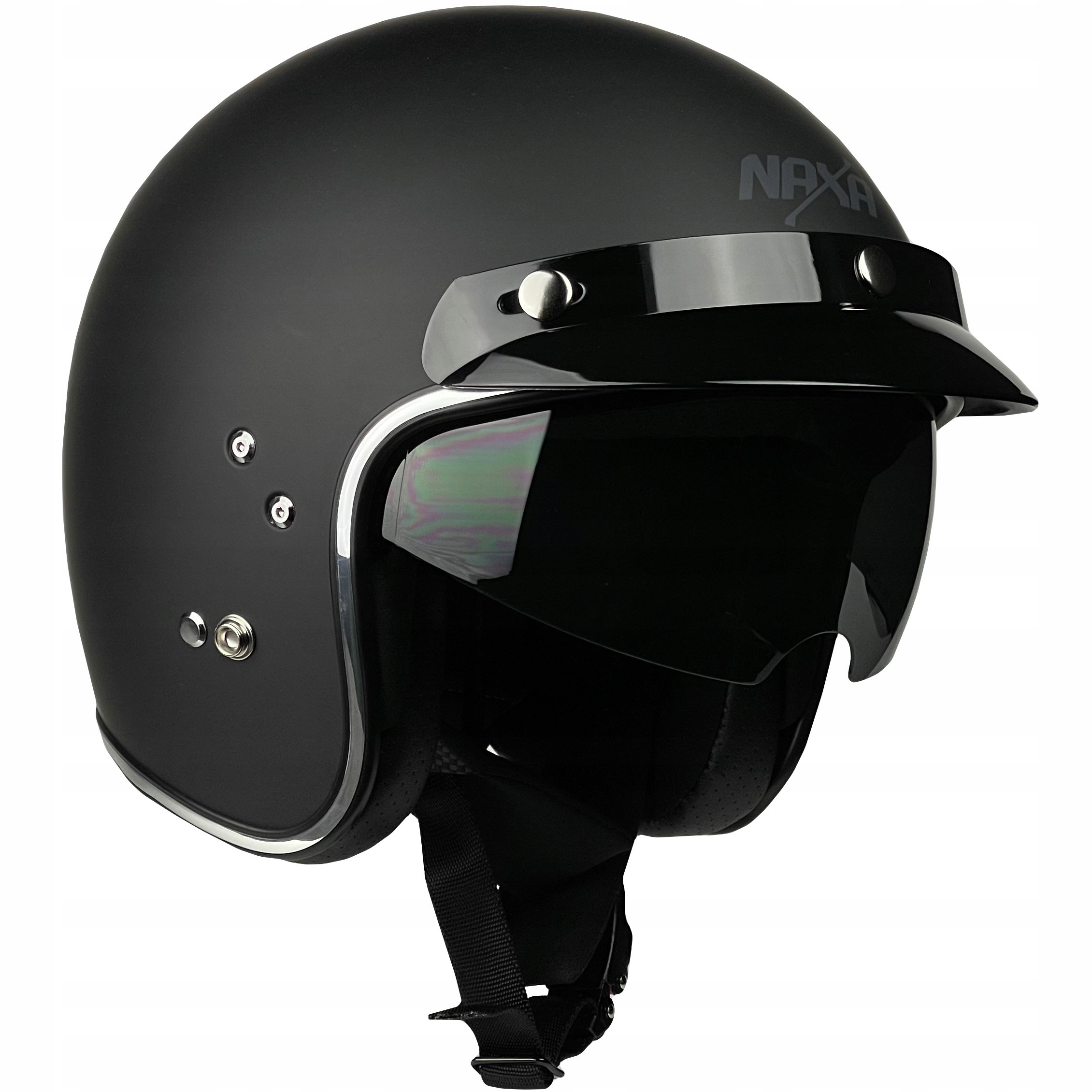 

Kask Otwarty Naxa S29/B odpinany daszek Blenda 2XL