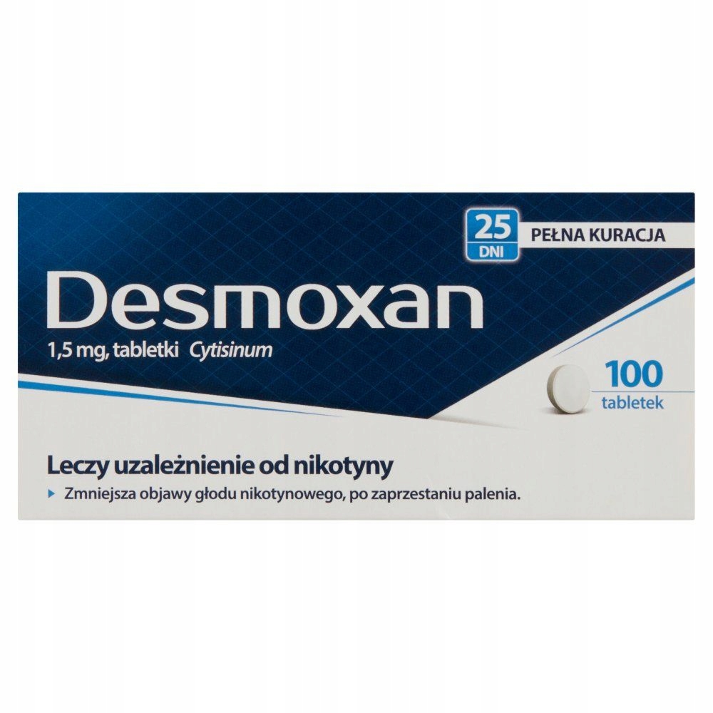 ДЕСМОКСАН 1,5 мг x 100 таблеток для отказа от курения бренд Афлофарм