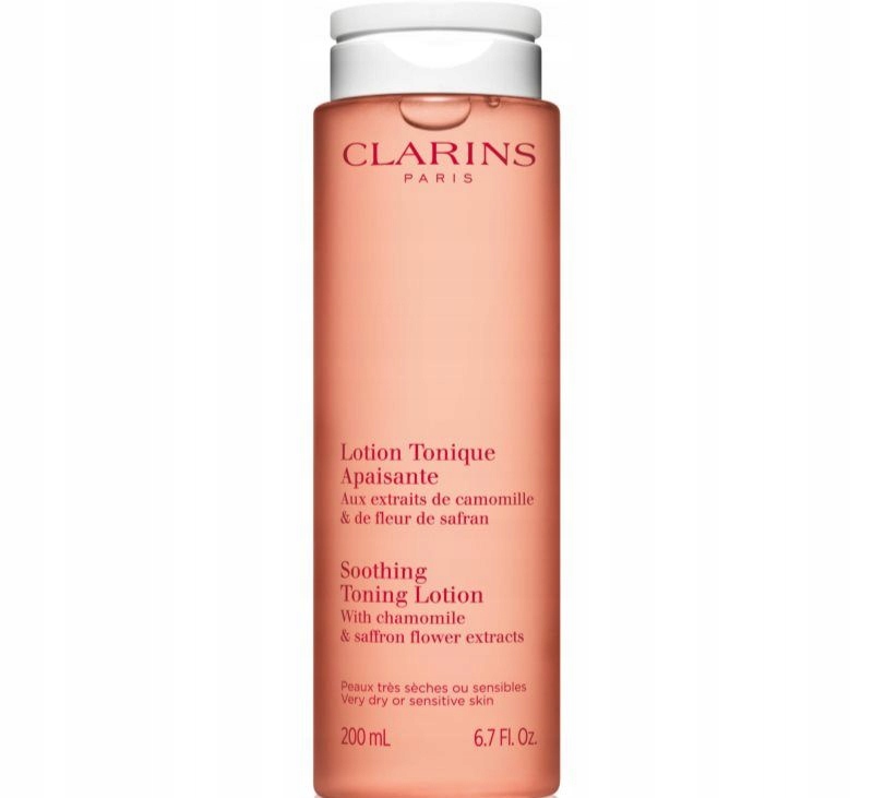 Clarins Zklidňující Tonizační Pleťová Voda 200 ML