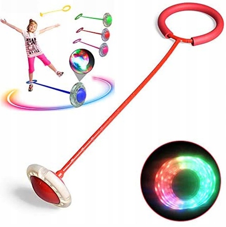 HULA HOP NA NOGĘ SKIPPER SKAKANKA DLA DZIECI LED Marka Stator