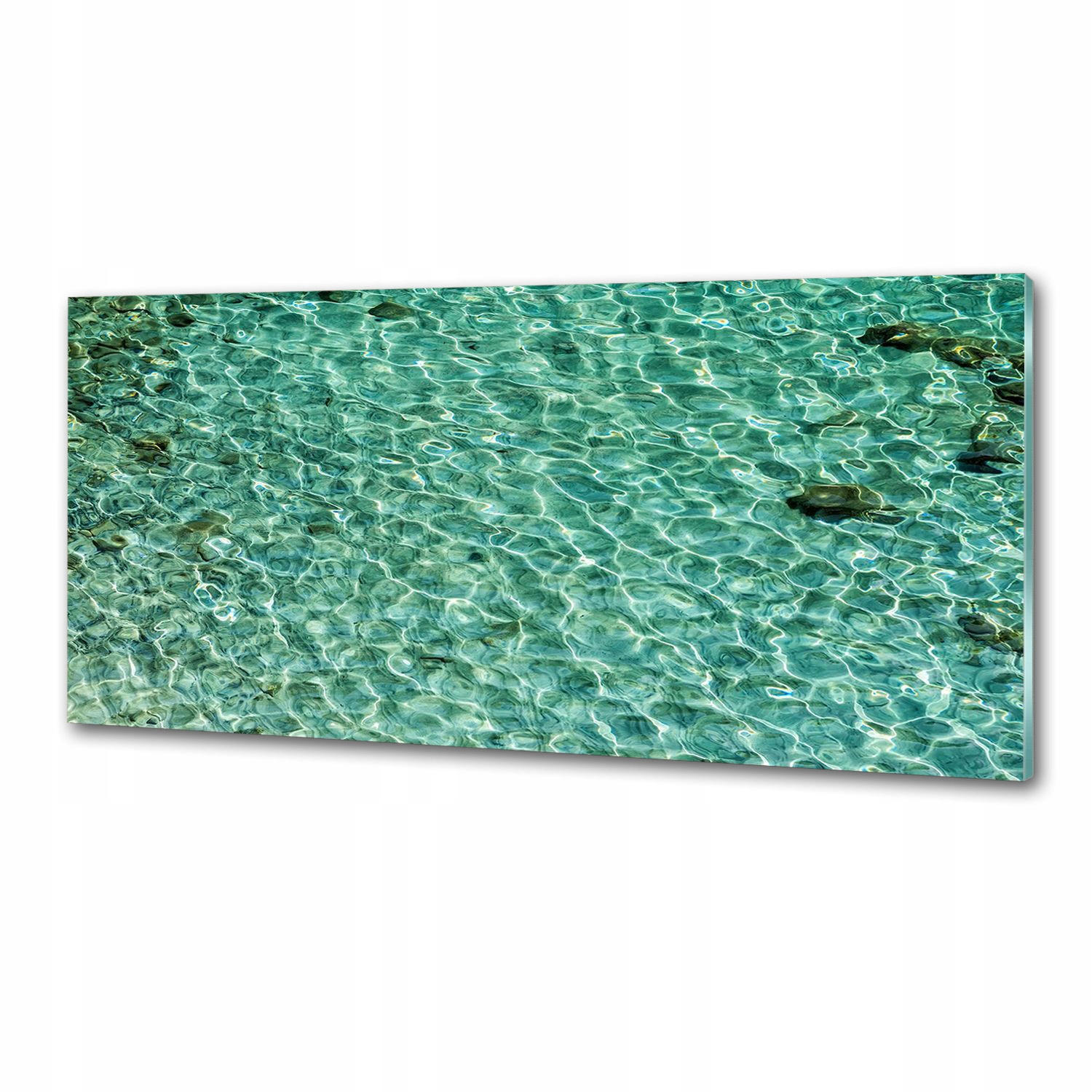 Panel do kuchyne Priehľadná voda 125 x 50 cm Lepidlo