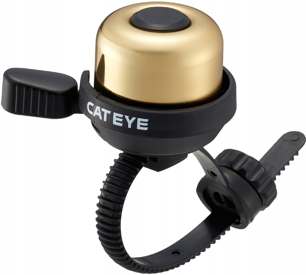 Dzwonek Rowerowy CATEYE WIND BELL BRASS PB-1100 FlexTight Gold