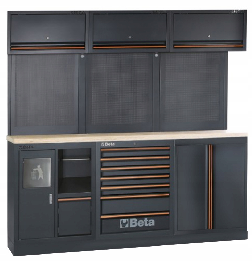 ZESTAW MEBLE WARSZTATOWE MODULOWE BETA C45PRO AW