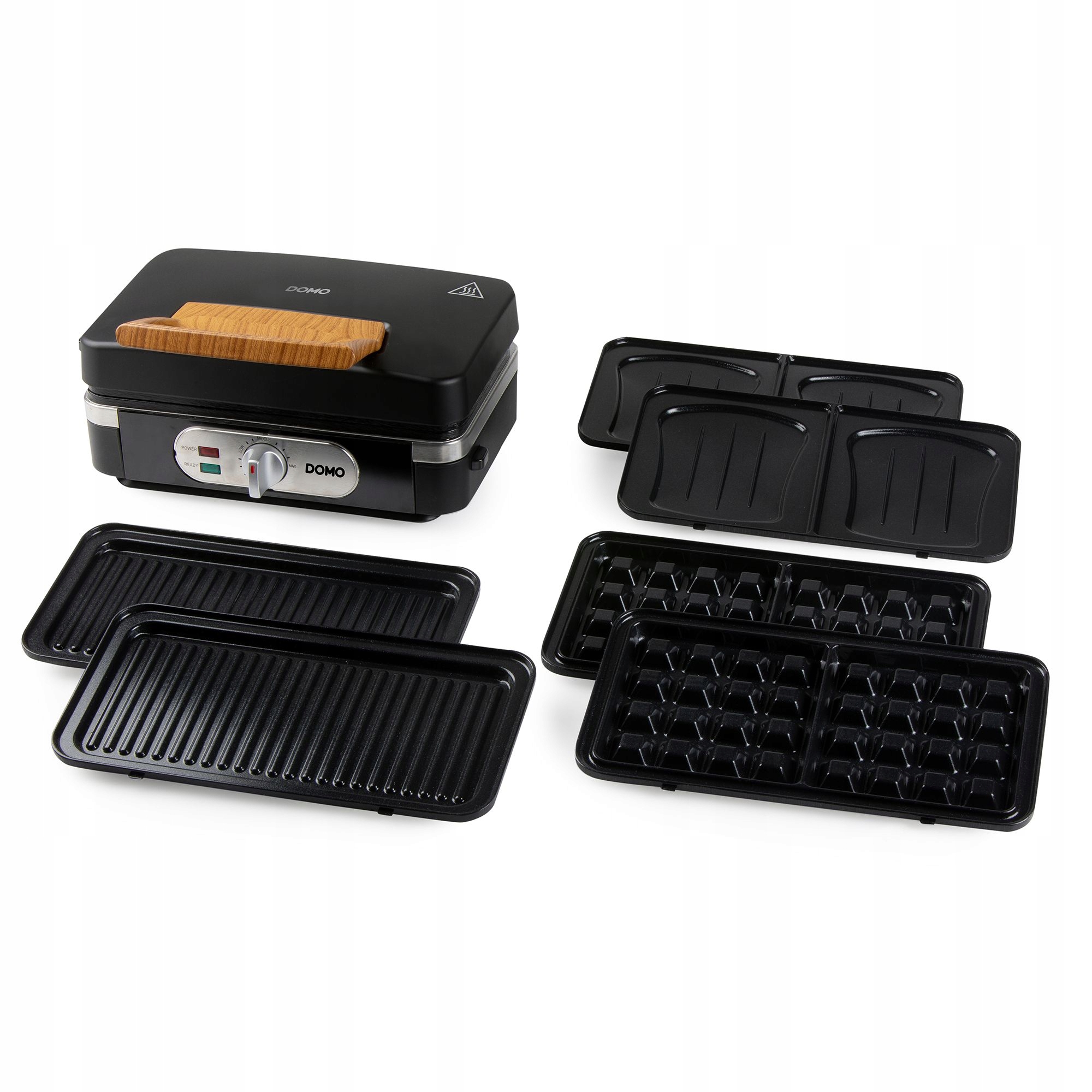 Domo DO9278C Vaflovač opékač gril regulace teploty