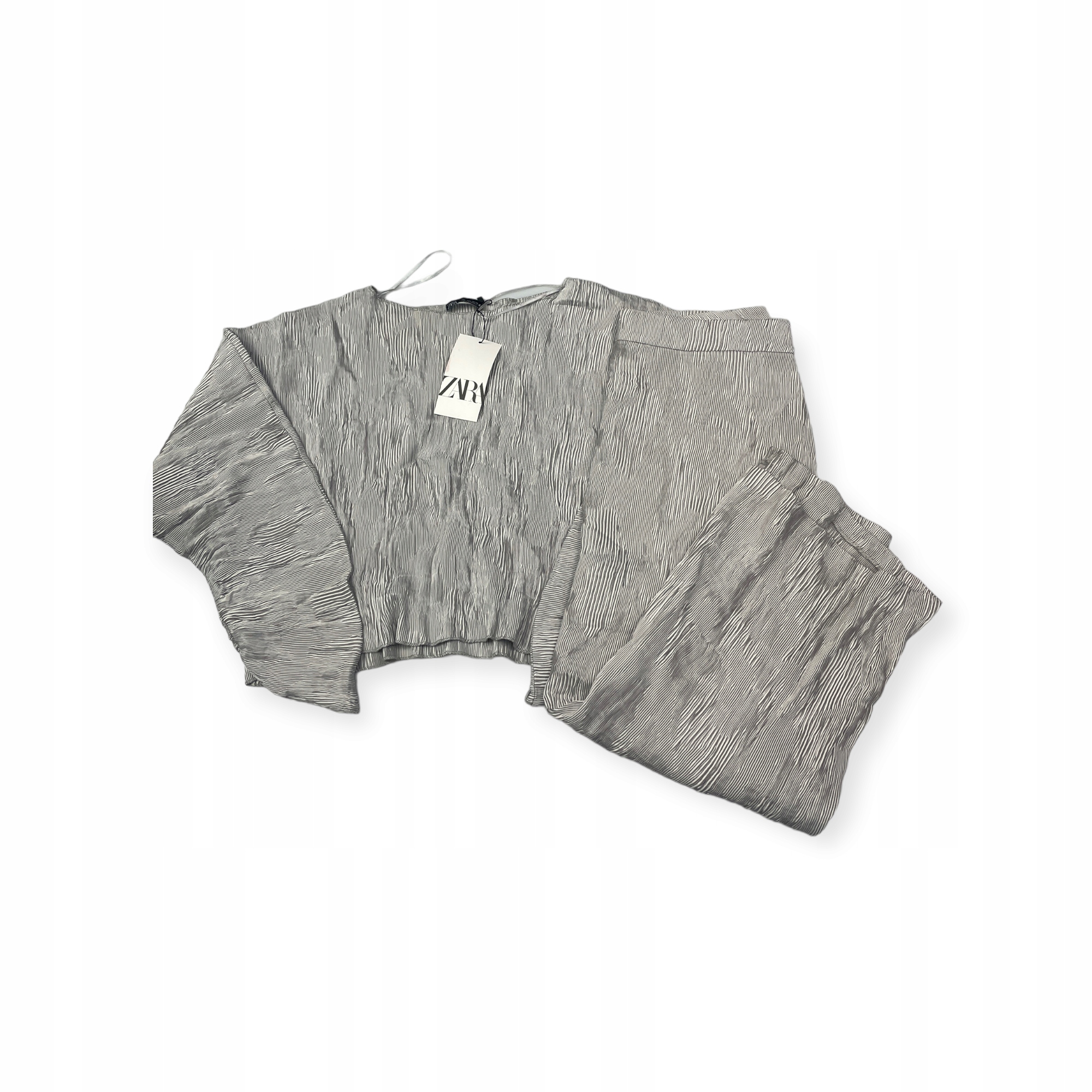 Košile šedá sukně komplet dámský Zara L