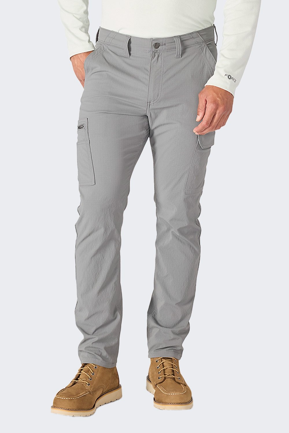 Carhartt Force Ripstop Cargo kalhoty Steel 30/32 šedé