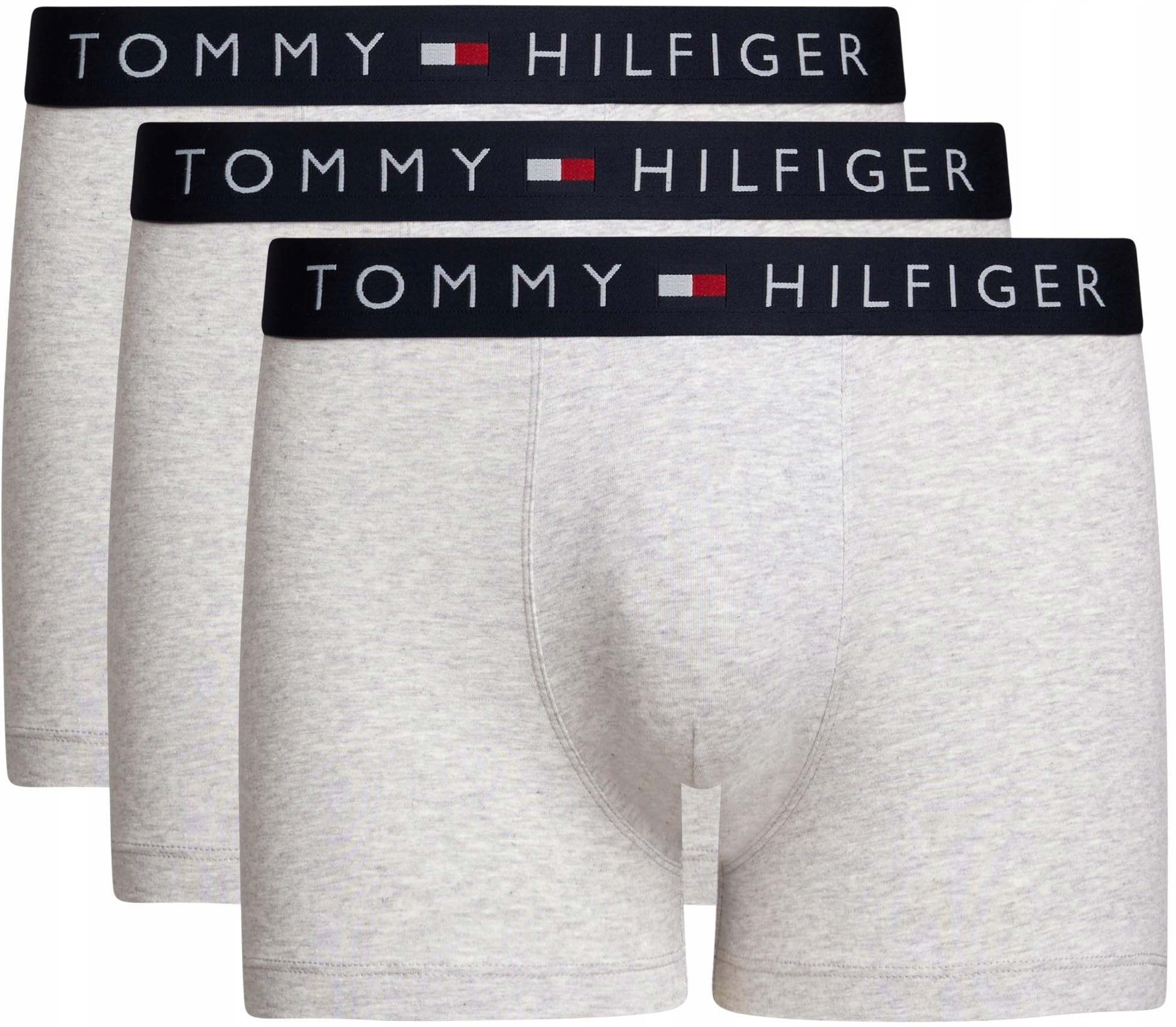 Pánské boxerky Tommy Hilfiger popelavé, sada 3 kusů L