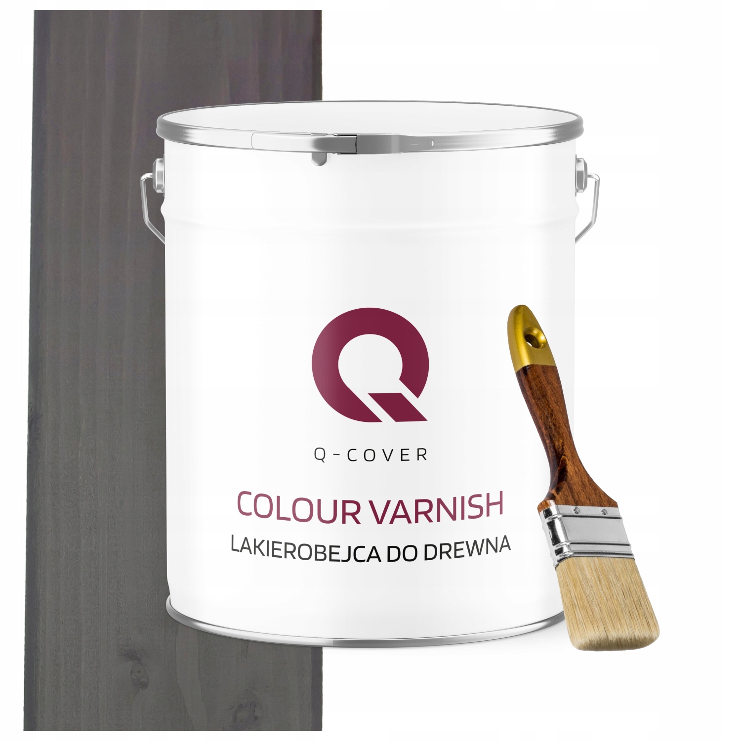 Lakovník Na Dřevěné Prvky Výkonný 3V1 Antracit Polomat 5L+BONUS