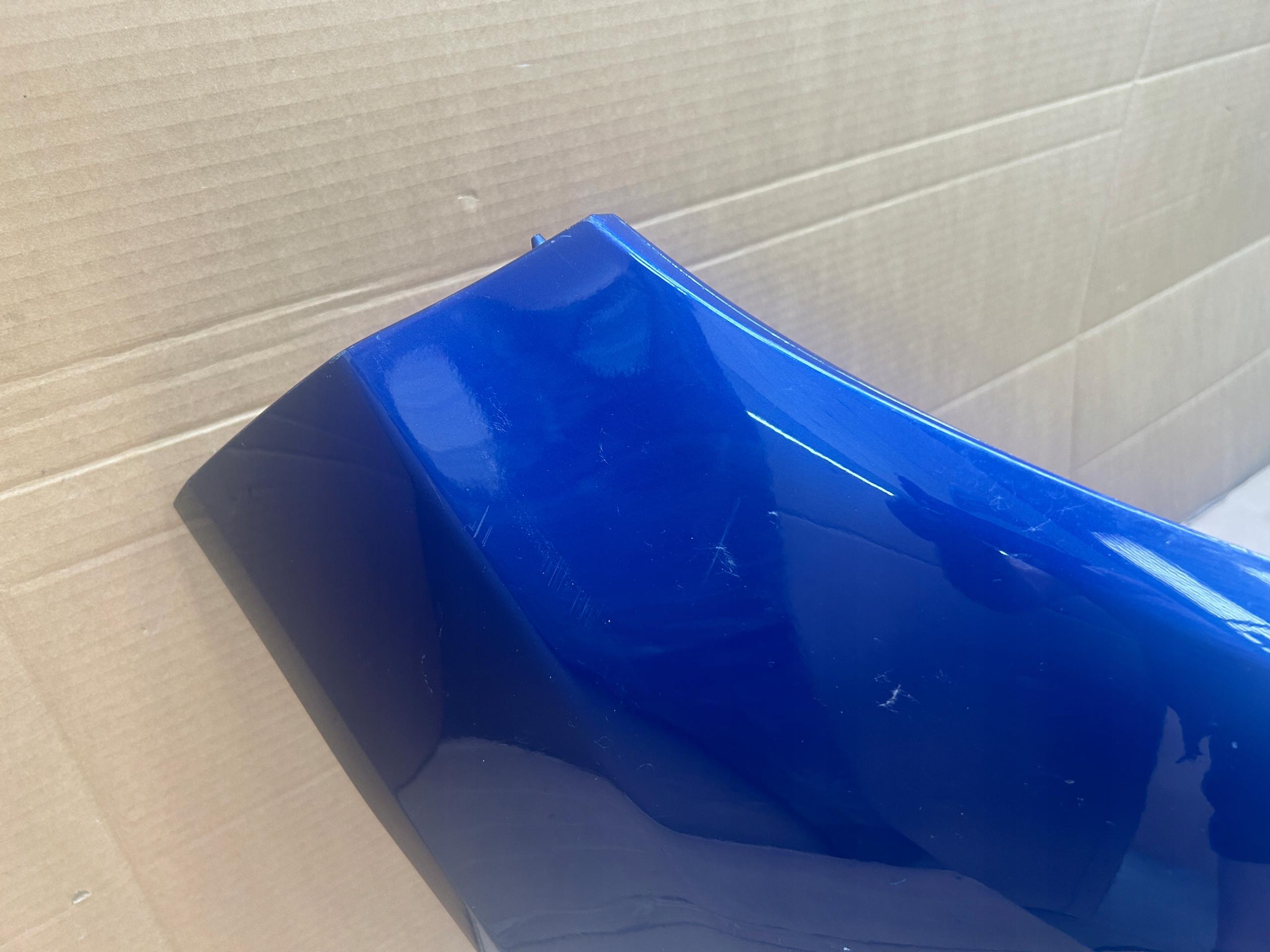 FORD FIESTA MK7 LIFT ST-LINE 2012-2017 bumper front DEEP IMPACT BLUE