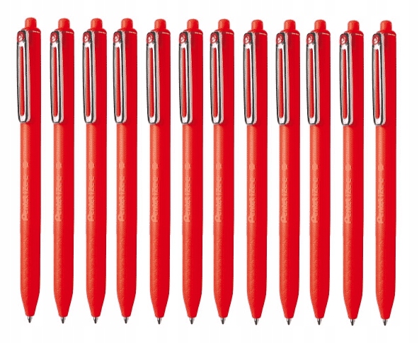 

Długopis automatyczny czerwony Pentel iZee 12szt.