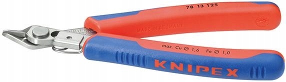 Boční štípací kleště pro elektroniky 125mm Knipex Knips 78 13 125