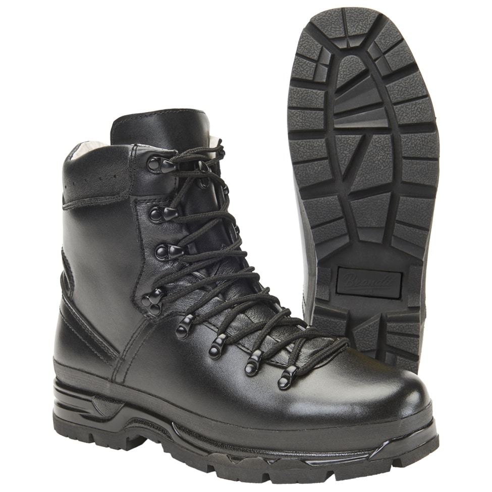 Buty taktyczne wojskowe Brandit Bw Mountain Boots Czarne 46