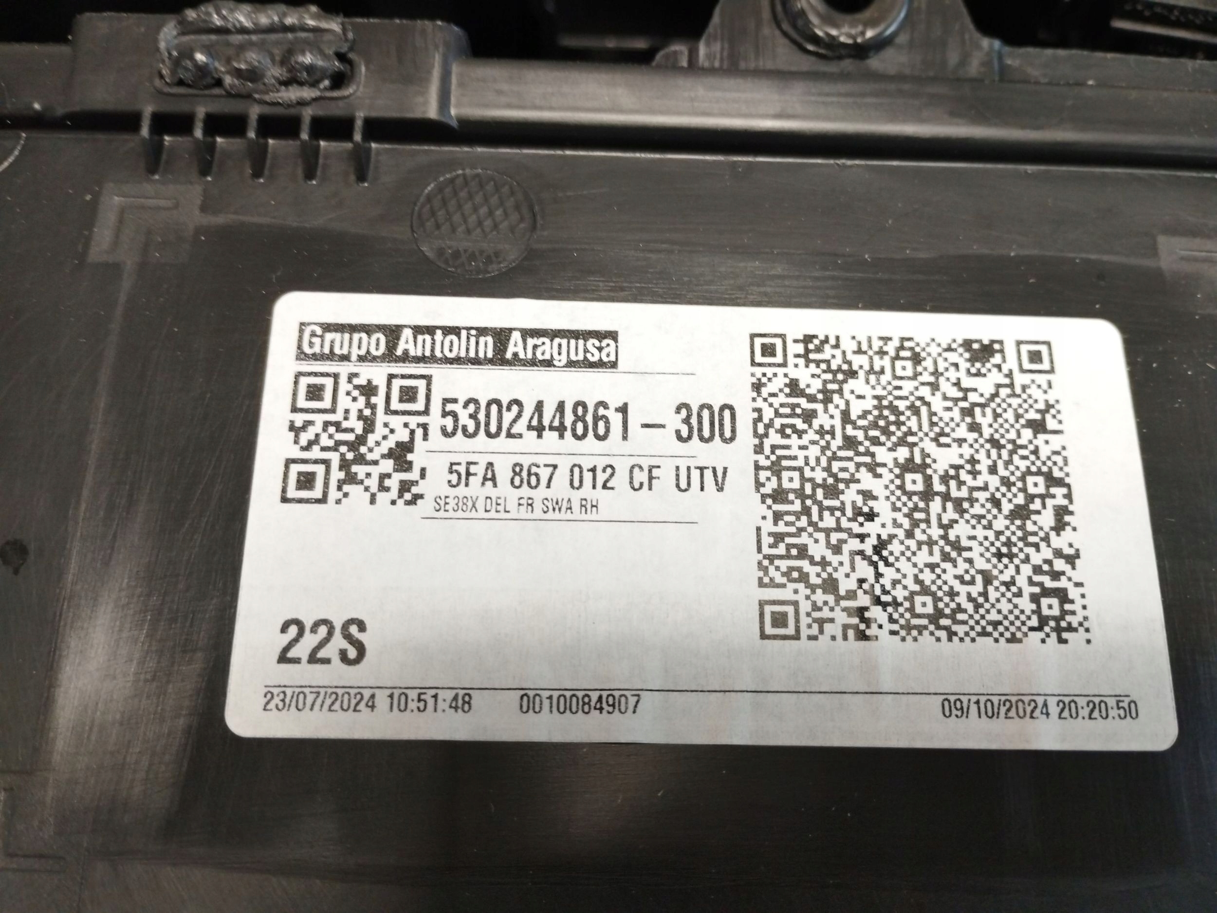 Seat Leon IV side door prawych przednich right front 5FA867012CF