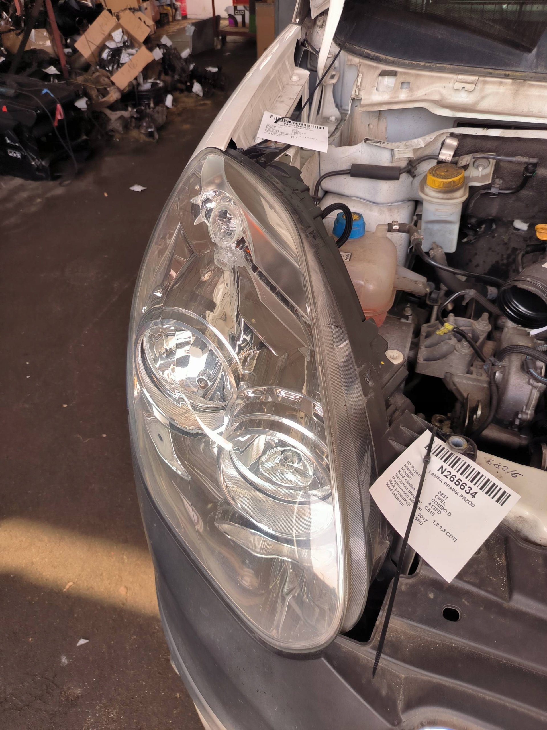 light right front 51909054 OPEL COMBO D