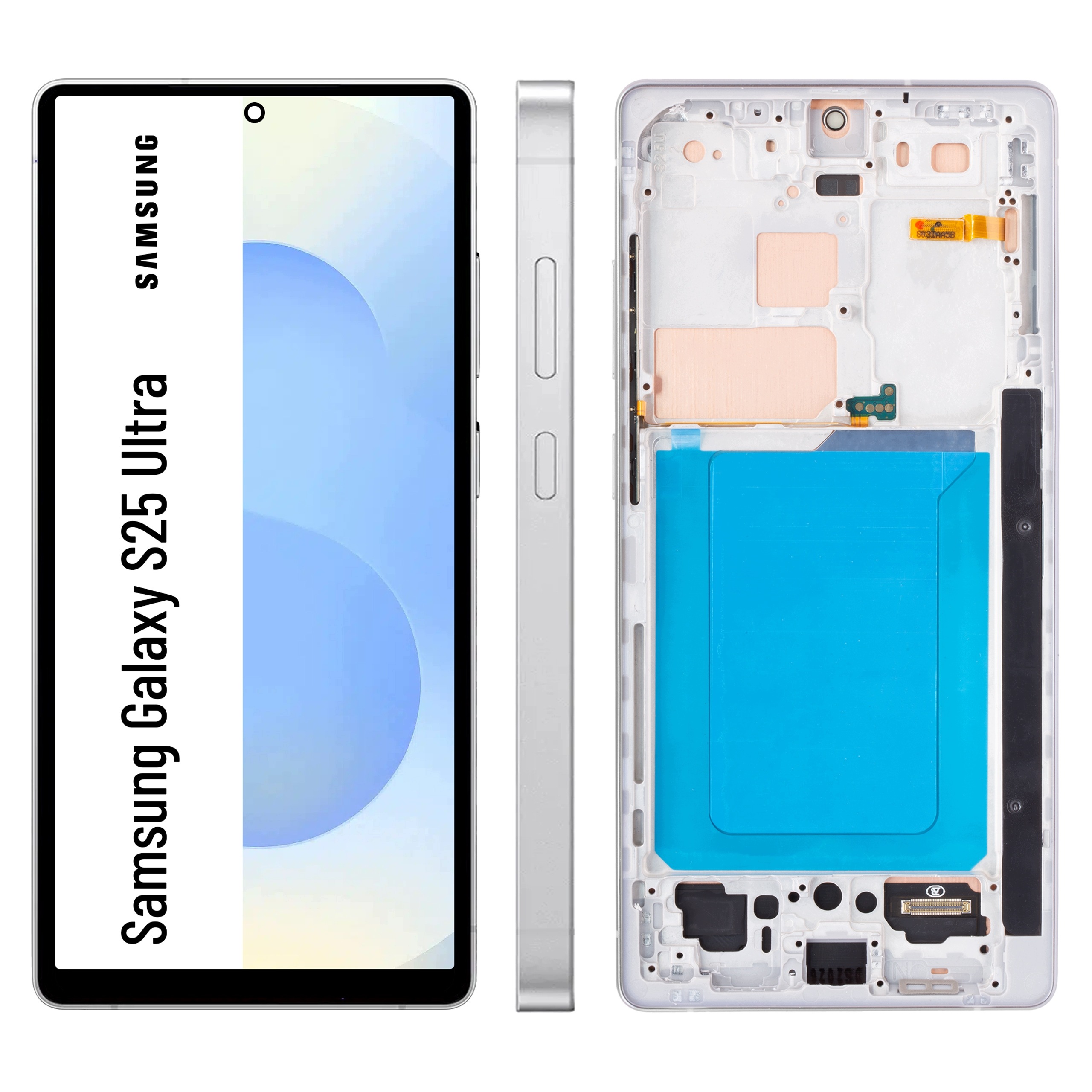 Displej Incell Ramka pre Samsung S25 Ultra 5G Titanium Silver Blue