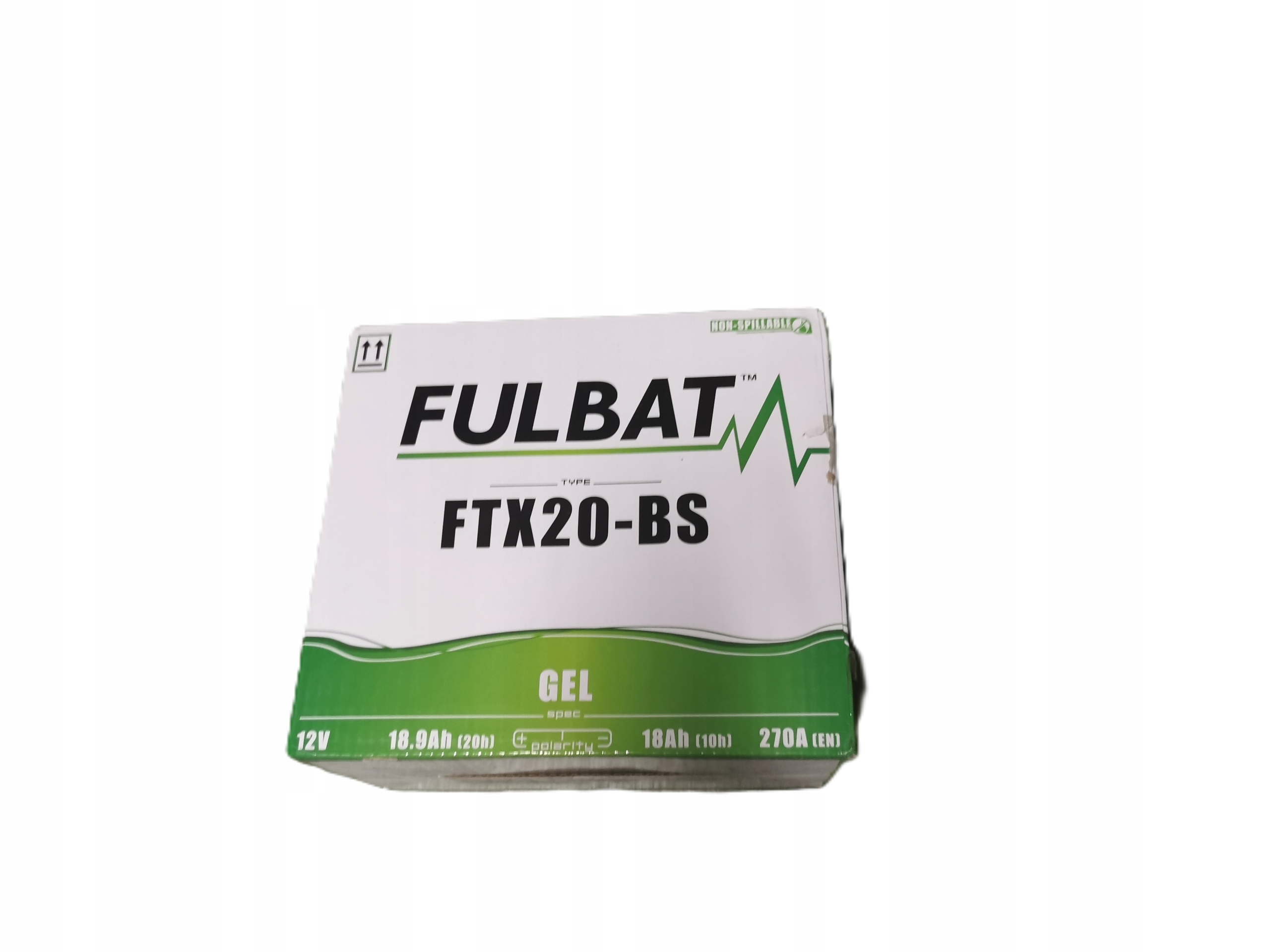 Batéria Fulbat YTX20-BS Gélový 12V 18,9Ah 270A