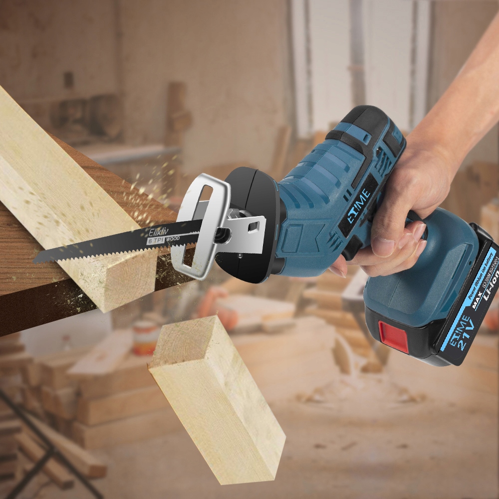 Piła Szablasta akumulatorowa Wyrzynarka Dostosuj się baterii 21 V Kod producenta 21V-do Nadaje się na baterię Makita 18V