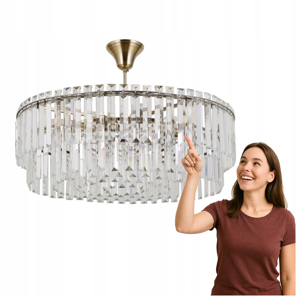 Stropní svítidlo Buena PND-22320-8-ABR Italux