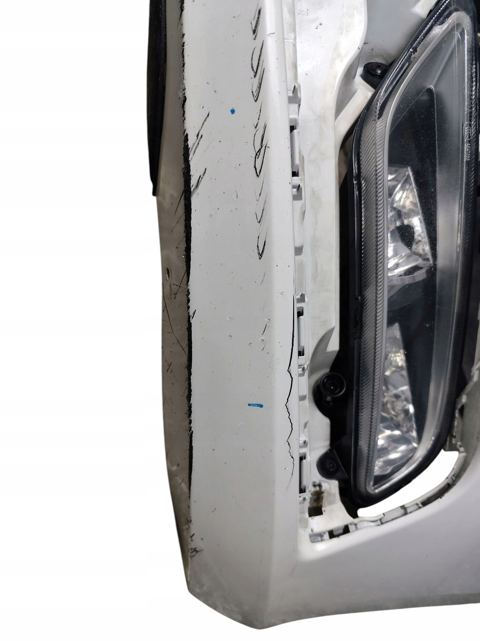 bumper front front VOLKSWAGEN PASSAT B7 (2010-2014) PDC KOD LAKIERU LB9A