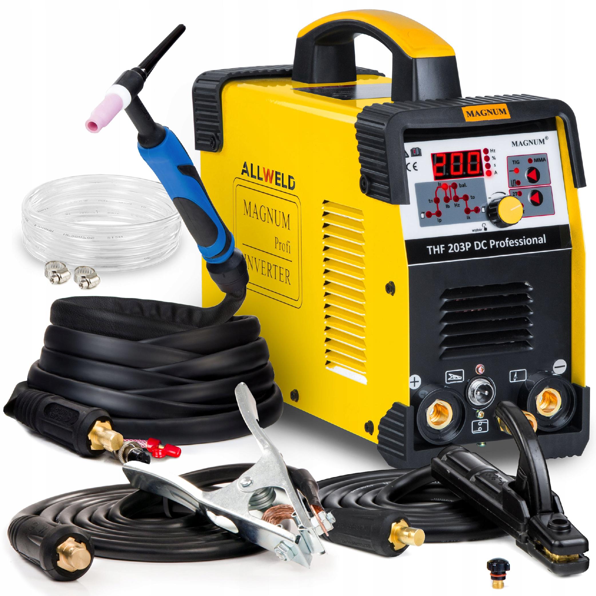 ЗВАРЮВАЛЬНИЙ АПАРАТ TIG DC PULS MMA 230V 200A PULS HF IGBT