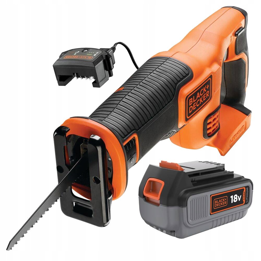 Akumulatorowa pilarka szablowa 18V Li-lon Black+decker BDCR18M1-QW 4,0Ah