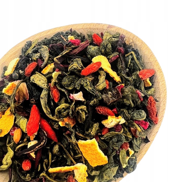 Herbata zielona liściasta Słodkie Goji 1kg