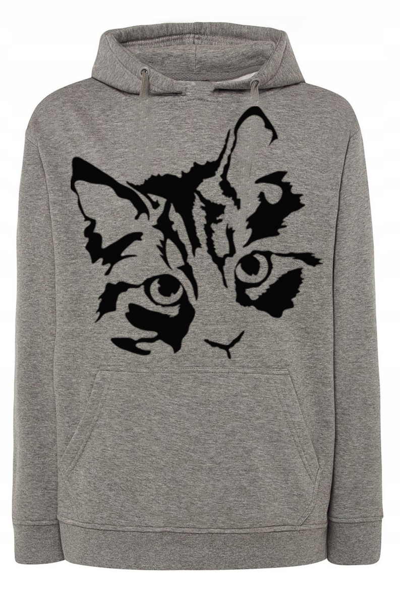 Pánská mikina s potiskem Kočka Kotě vel. 4XL