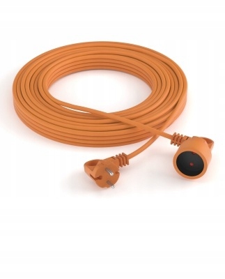 

Przedłużacz ogrodowy Acar 25m 2x1mm ps-2p Gw