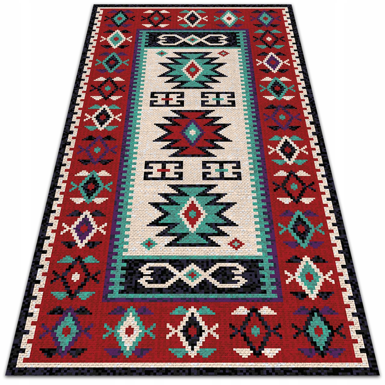 

Dywan na patio balkon Etniczne proste wzory 60x90