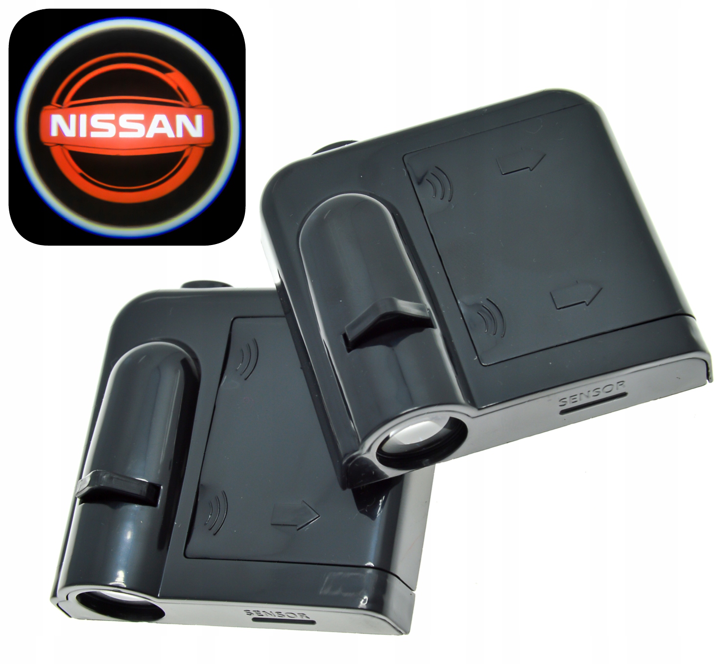 

Nissan Logo Projector bezprzewodowy Juke Qashqai