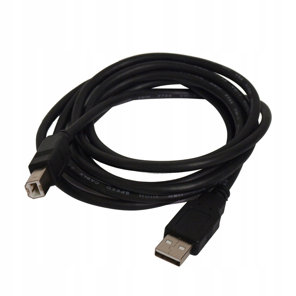 Kabel ART KABUSB2 AB 5M AL-OEM-102 czarny 5 m