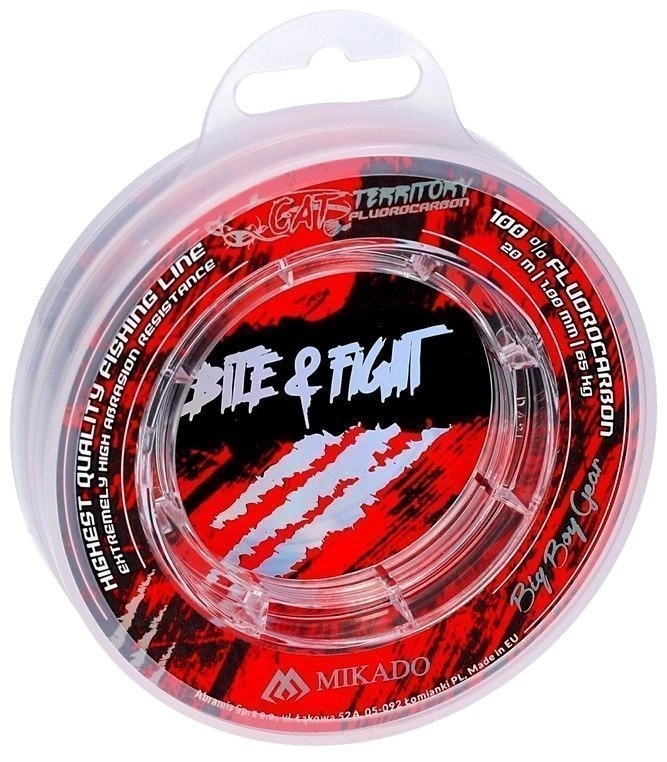 Mikado Fluorocarbon 100% Cat Territory 0,60mm 20m