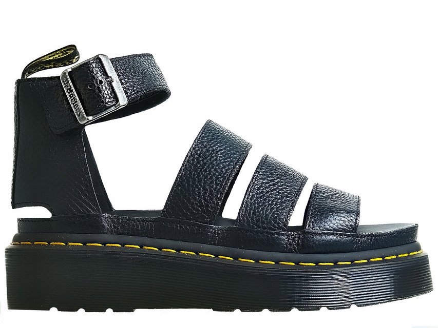 Dr. Martens dámské sandály Clarissa 2 Quad Black plochý podpatek velikost 40