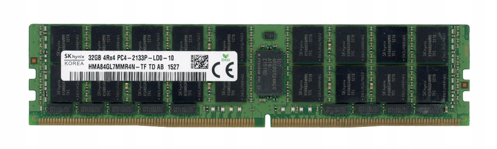 Hynix 32GB DDR4 4Rx4 2133MHz PC4-2133P HMA84GL7MMR4N-TF Load Reduced Ecc