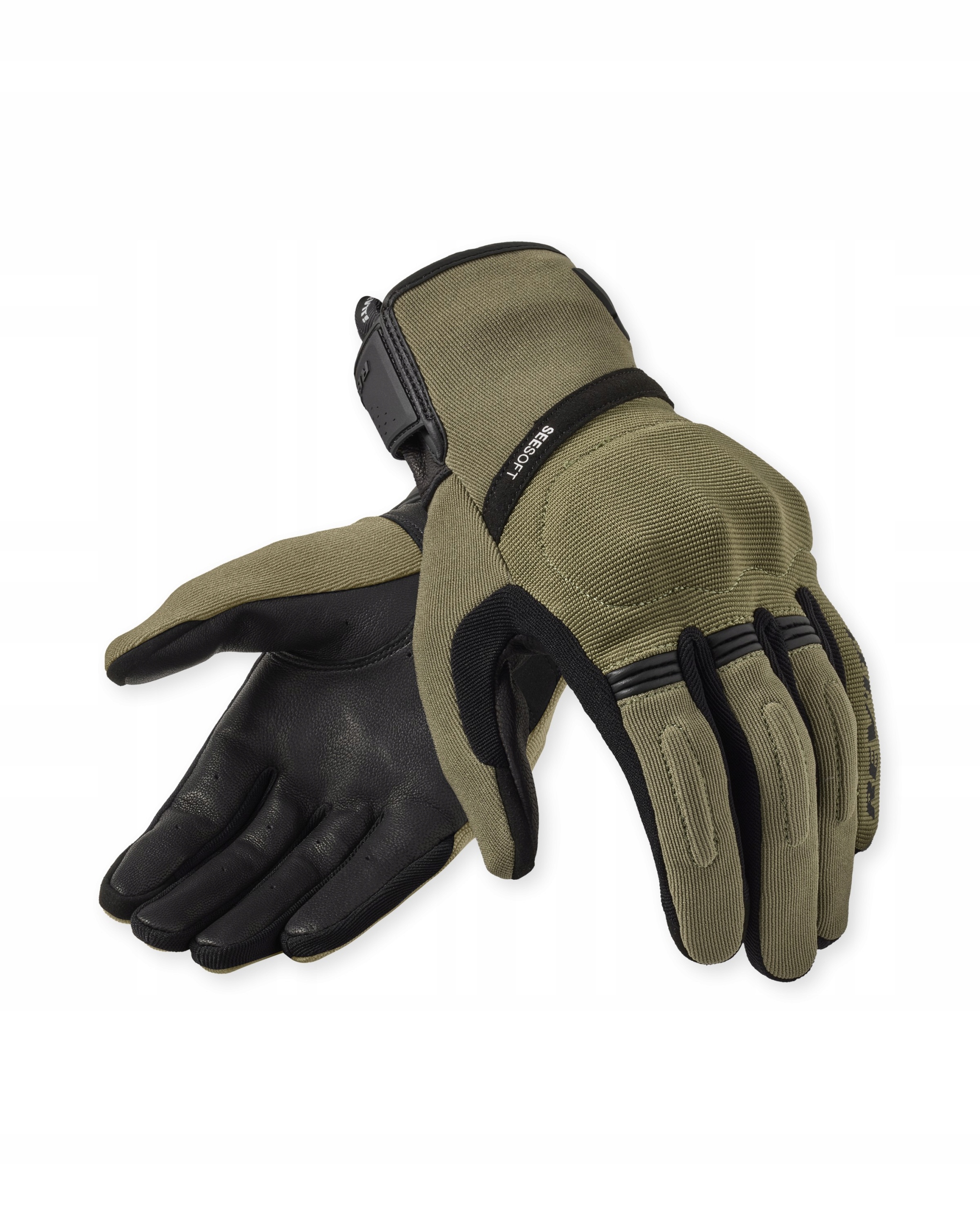 Rukavice Rev'it! Mosca 2 Green-Black veľ L