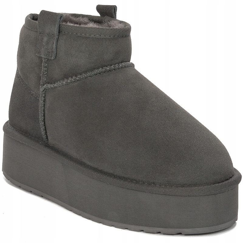 Emu Australia Botki W13073 Charcoal Flatform r.41