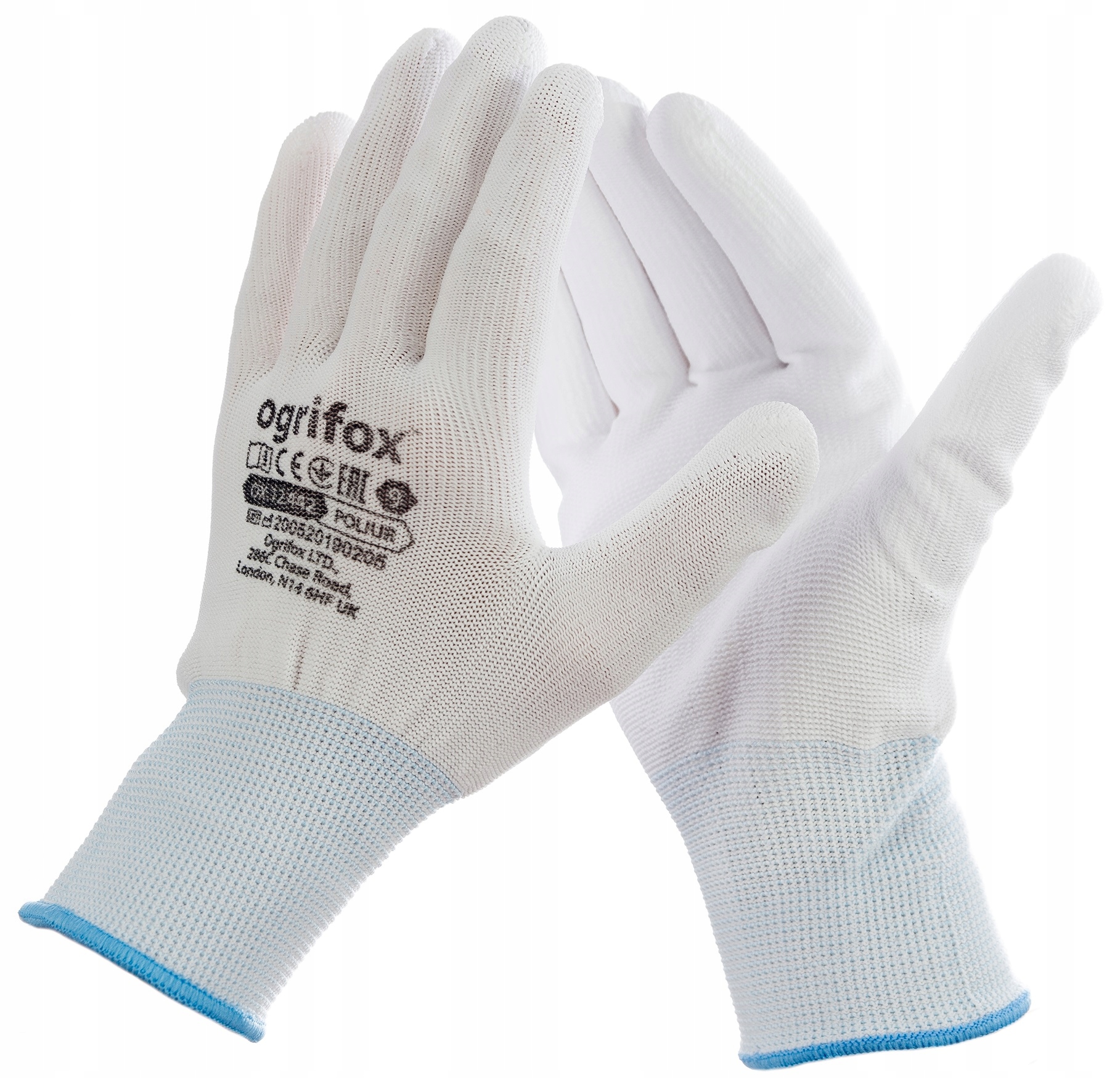 Poliurowe Rękawiczki robocze Ogrifox OX-POLIUR_WW9 Rozmiar 9 - L