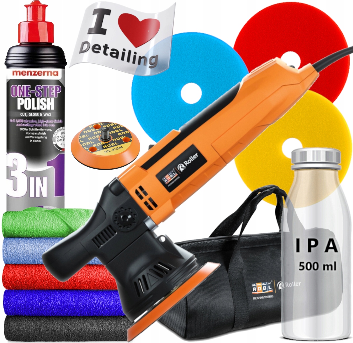 

Adbl Roller D09125-01+B Maszyna Polerska Da 9mm