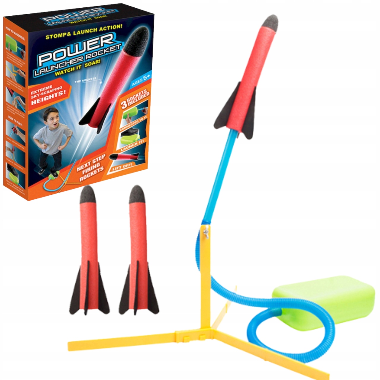 

Wyrzutnia Rakiet Piankowych Stomp Rocket Gra