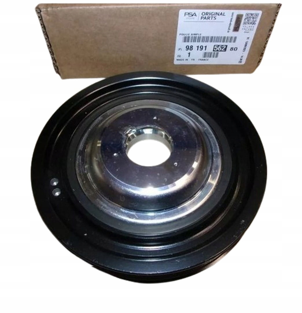 Koło Pasowe Wału 9819156280 Citroen Jumper III 2.2BLUEHDI Oryginał