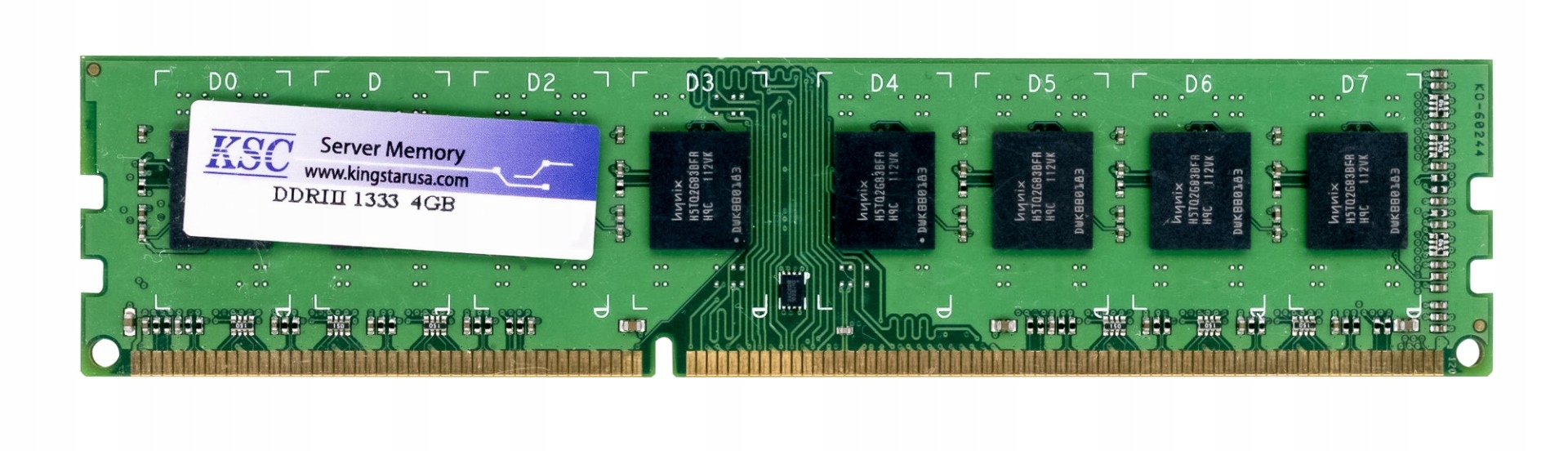 Ksc 4GB DDR3 1333MHz PC3-10600U Non-ecc