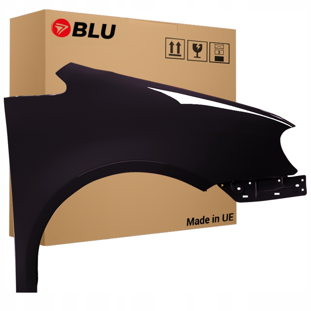 Blu Blatník Vw Touran 1T1 LC9X pravý černý 03-06 přední DeepBlack