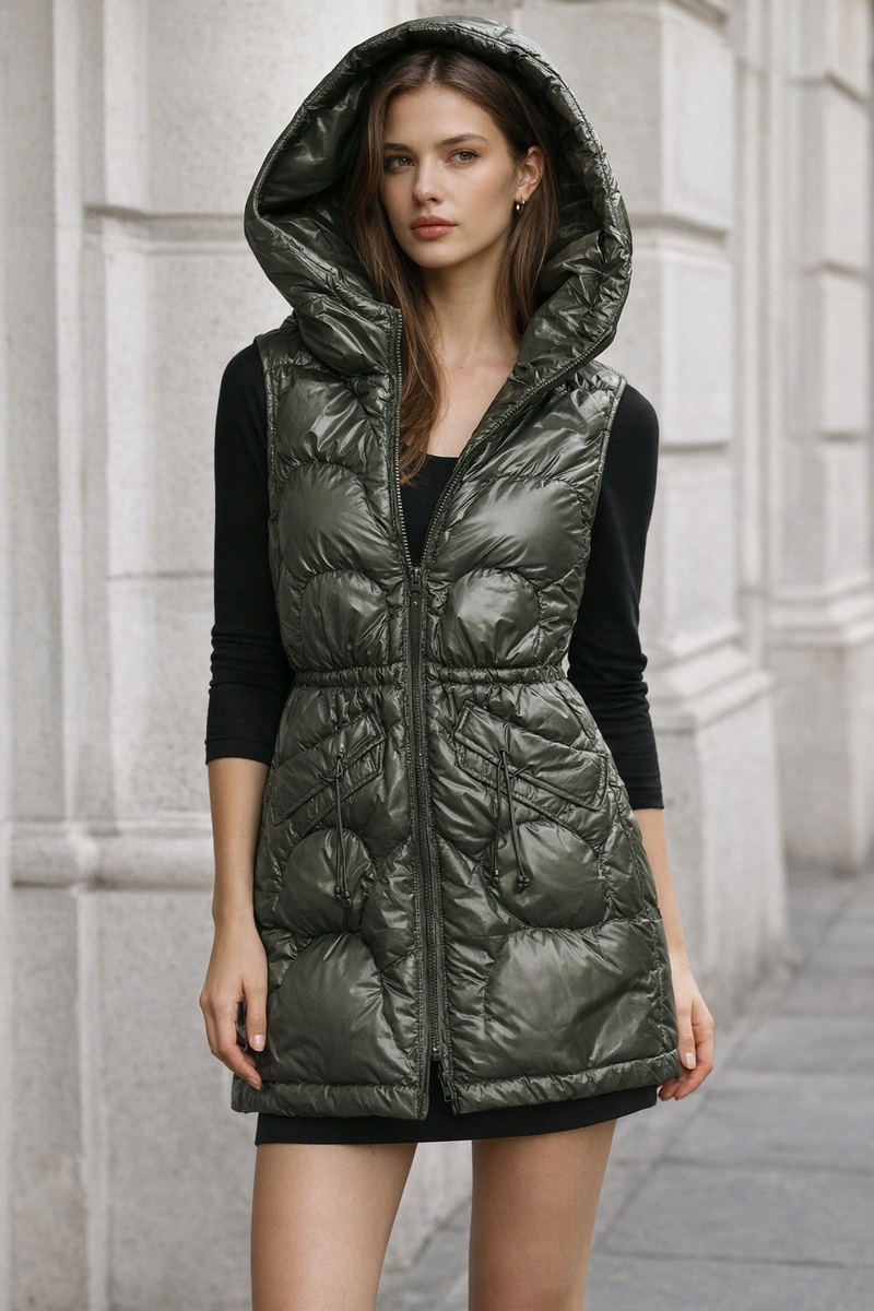 Vesta S Kapucí B8172 Khaki XL (42)